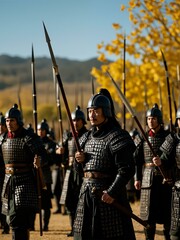 Ancient Chinese soldiers