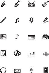 Music icons