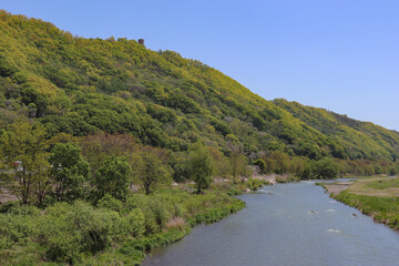 奈良井川（長野県松本市）