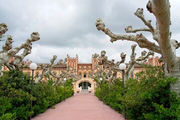 Caldes de Malavella Spain - 27 April 2024- Thermal bath spa Vichy Catalan in Caldes de Malavella, Catalonia