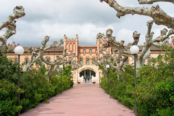 Caldes de Malavella Spain - 27 April 2024- Thermal bath spa Vichy Catalan in Caldes de Malavella, Catalonia