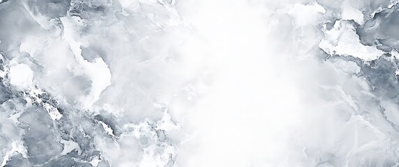 Fototapeta premium Abstract white and gray marble seamless texture background