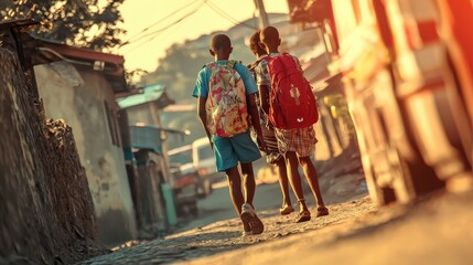Walking through the overpopulated informal settlements of Nairobi, Kenya, where hope remains alive.