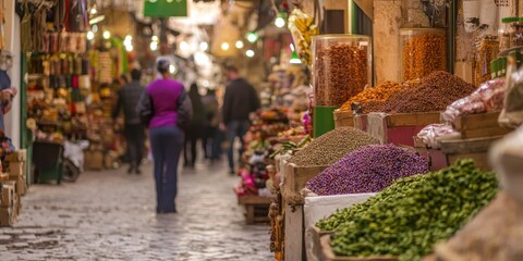 Wandering the colorful medinas and spice markets of Tunisia.