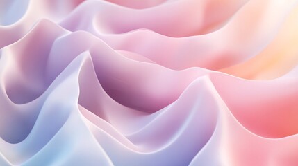 Obraz premium Abstract background with soft pastel waves. Gradient colors