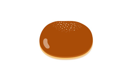 あんパンのイラスト