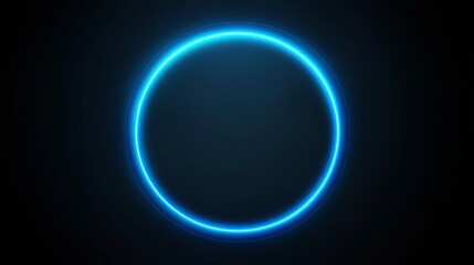 Futuristic blue light frame with soft gradient, symbolizing innovation and modern elegance.
