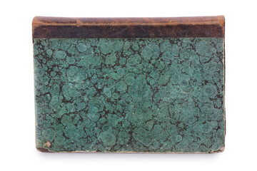 Old vintage book isolated