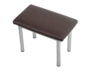 Small metallic stool