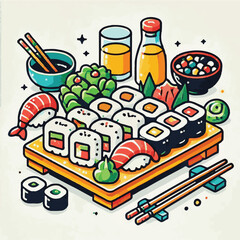 food, japanese, restaurant, cuisine, asian, meal, gourmet, background, sushi, dish, delicious, traditional, japan, plate, fresh, tasty, healthy, set, menu, fish, dinner, chef, cooking, dining, seafood