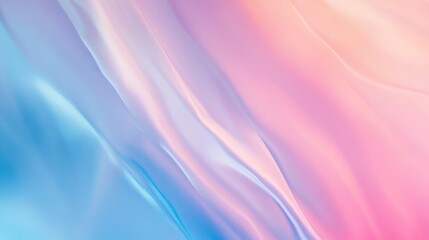 Iridescent neon hues blend with soft pastel gradients, evoking a futuristic, dreamlike ambiance.
