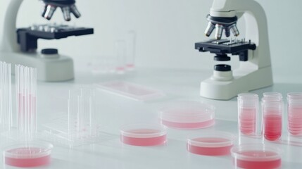 Lipid research in a laboratory with a scientist studying lipid data on a computer. Featuring focus and analysis