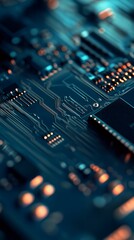 Metallic textures and smooth surfaces embody the essence of smart industry innovation.
