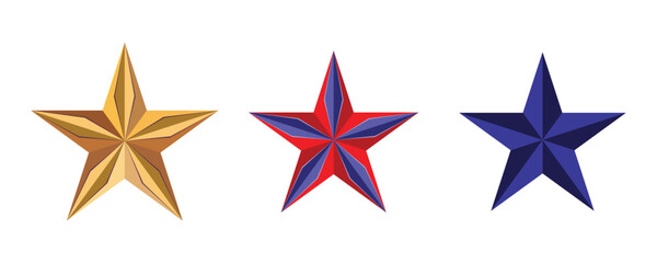 Star Icon vector on white background. Stars quality rating icon. Lone star vector icon. Sharp edges and bold outline in minimalistic design. EPS 10.