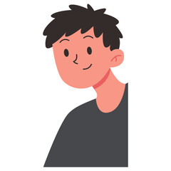 Obraz premium People Peeping Corners Illustration