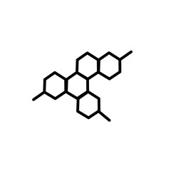 Structure molecule icon