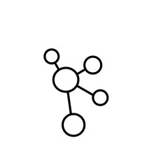 Structure molecule icon