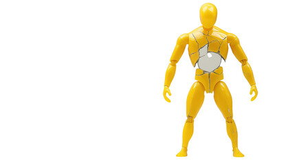 The daring flash action figure, a dynamic display of speed and heroism in collectible pose