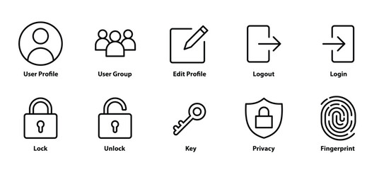 User & Account Icons