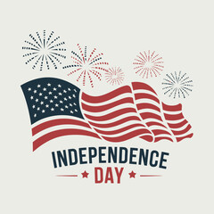 vector T shirt printable design for Independence Day – July 4th Celebrate Freedom, usa flag 