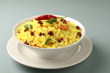 Lemon Rice, South Indian dishh 