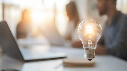 Team brainstorming session for enhancing customer retention strategies