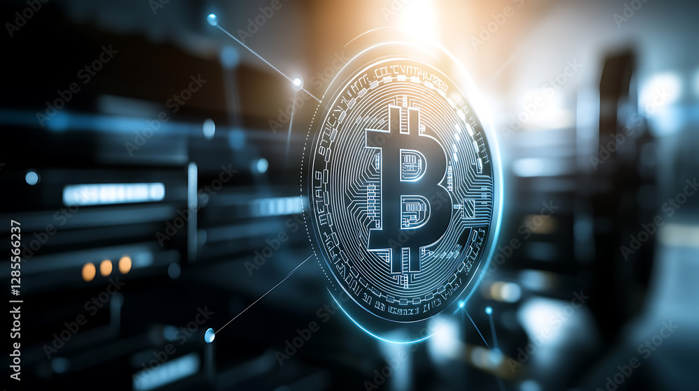 Poster global btc mining operations the future of cryptocurrency in a high-tech environment