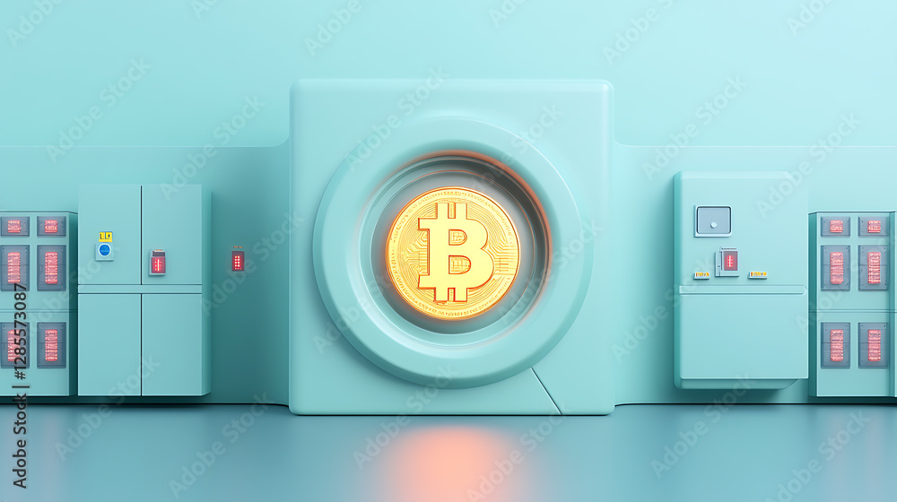 Poster global btc mining operations insights into cryptocurrency production and trends in a digital environ