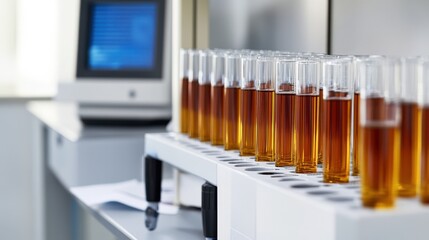 Lipid research in a scientific laboratory. Featuring lipid analysis and molecular exploration