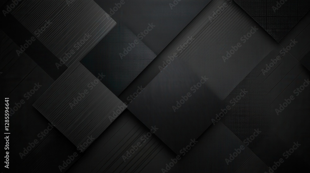 Poster dark geometric background with textured squares and lines suitable for modern design projects