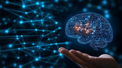 Obraz premium Background of Machine Learning Concepts