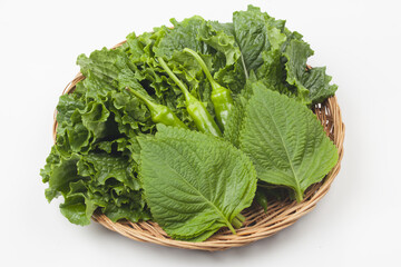 Lettuce is an annual or biennial plant of the Asteraceae family.