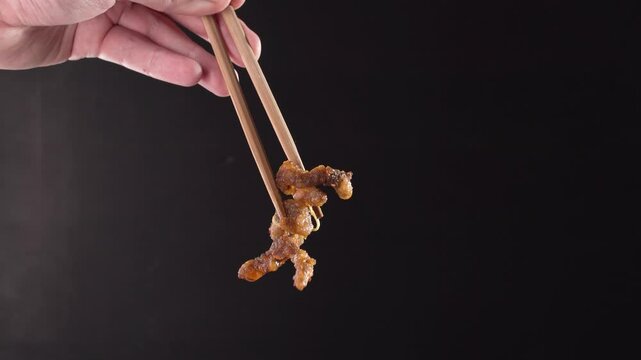 Sichuan Pork Stir Fry with vegetables. Chinese food. Food concept