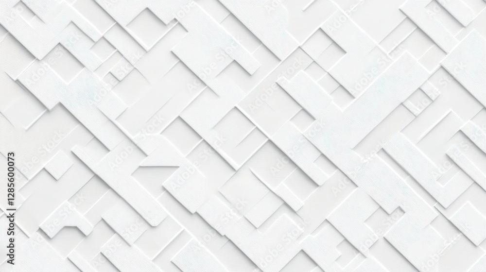 Poster abstract geometric shapes in textured white background for modern design projects