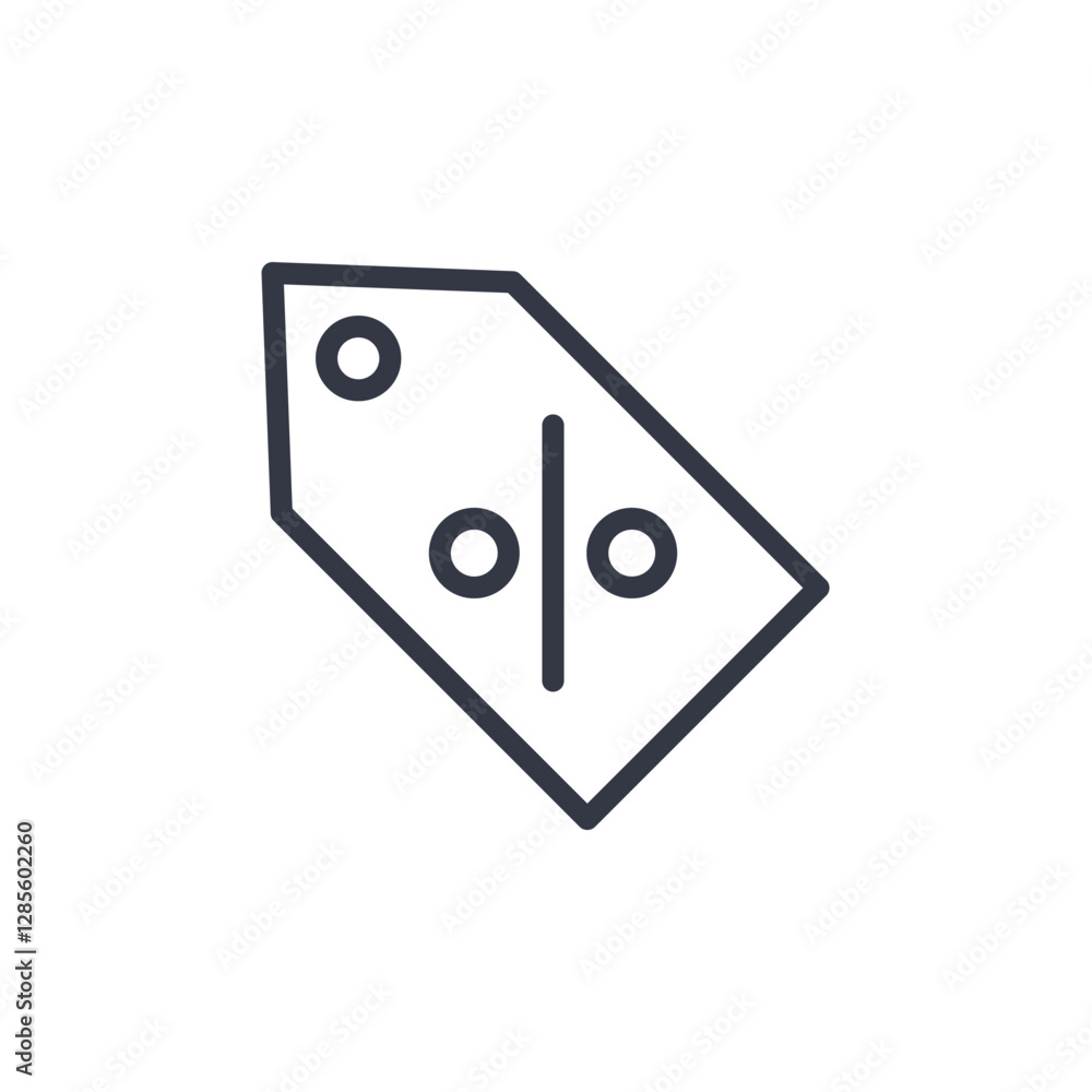 Poster price tag icon symbol vector sign isolated on white background illustration for graphic and web desi