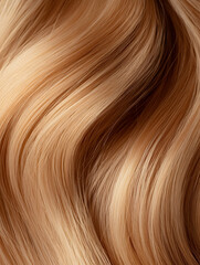 Fototapeta premium Beautiful Blonde Hair Texture with Silky Smooth Feel and Natural Vibrance : Generative AI