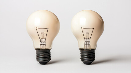 Light bulbs with vintage design, showcasing unique aesthetic appeal
