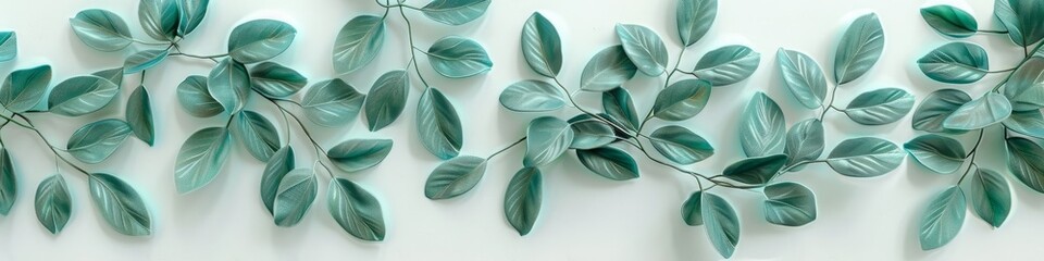 green leaves illustration.