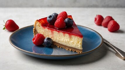 Delicious Cheesecake Slice