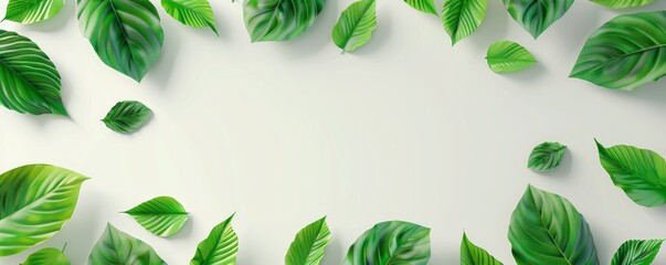 green leaves illustration.