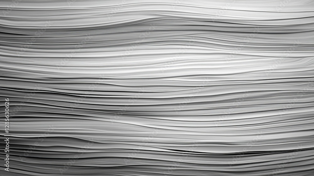 Aufkleber abstract wave patterns in monotone tones for creative design projects.