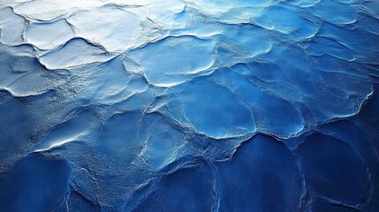 Obraz premium Abstract blue textured surface