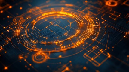 Abstract Circuitry Design, Digital Interface