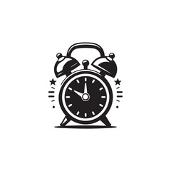 Alarm Bell icon vector symbol design illustration.