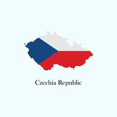 Czech republic country map icon