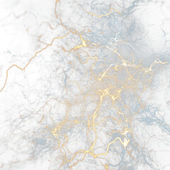 Fototapeta premium a close up of a bunch of orange and white electrical wires