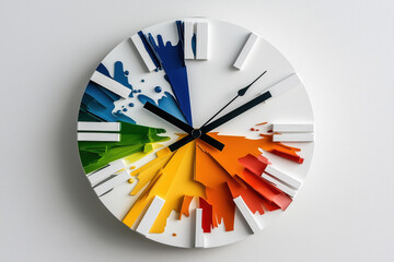 Modern analog clock