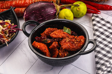 Indian cuisine - spicy Chicken 65