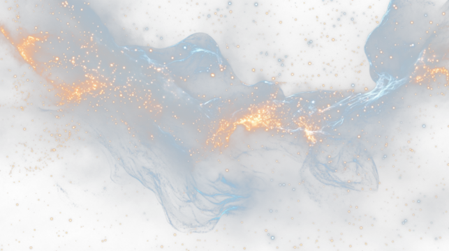 a very large cluster of stars in the night sky