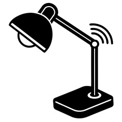 table lamp vector